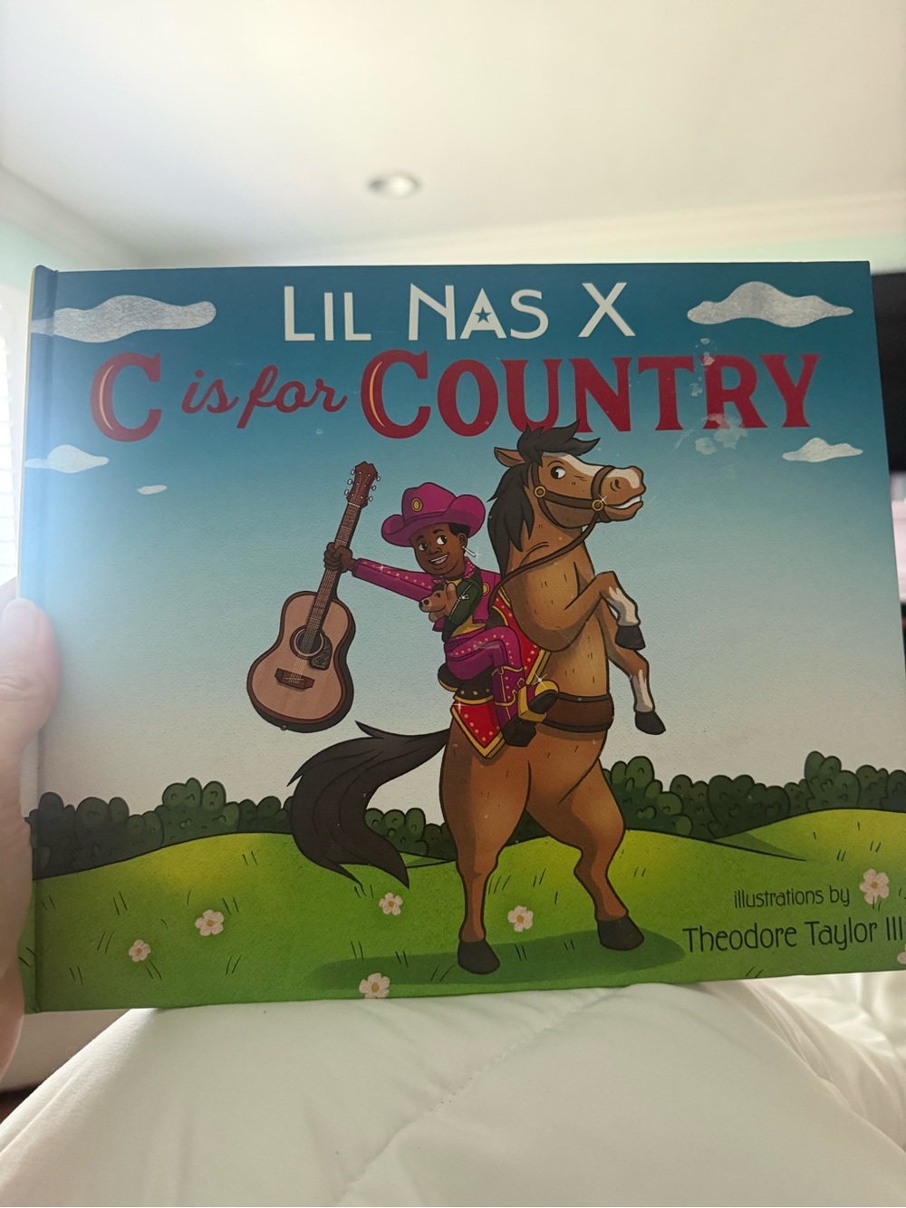 C Is for Country Children’s Book - Blue Cover